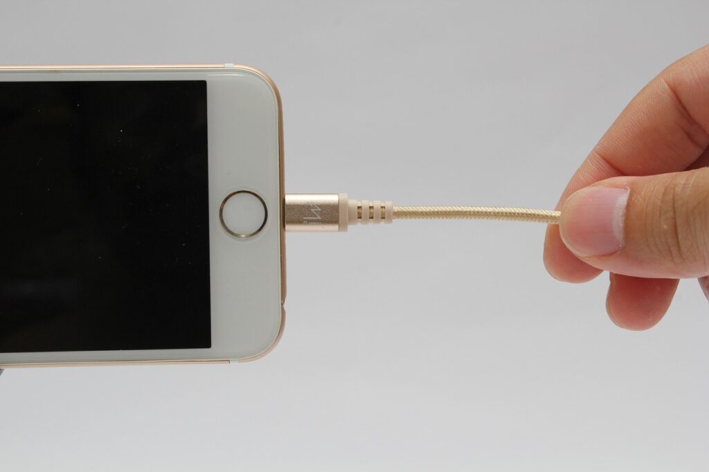 Retractable iPhone Charger Cables