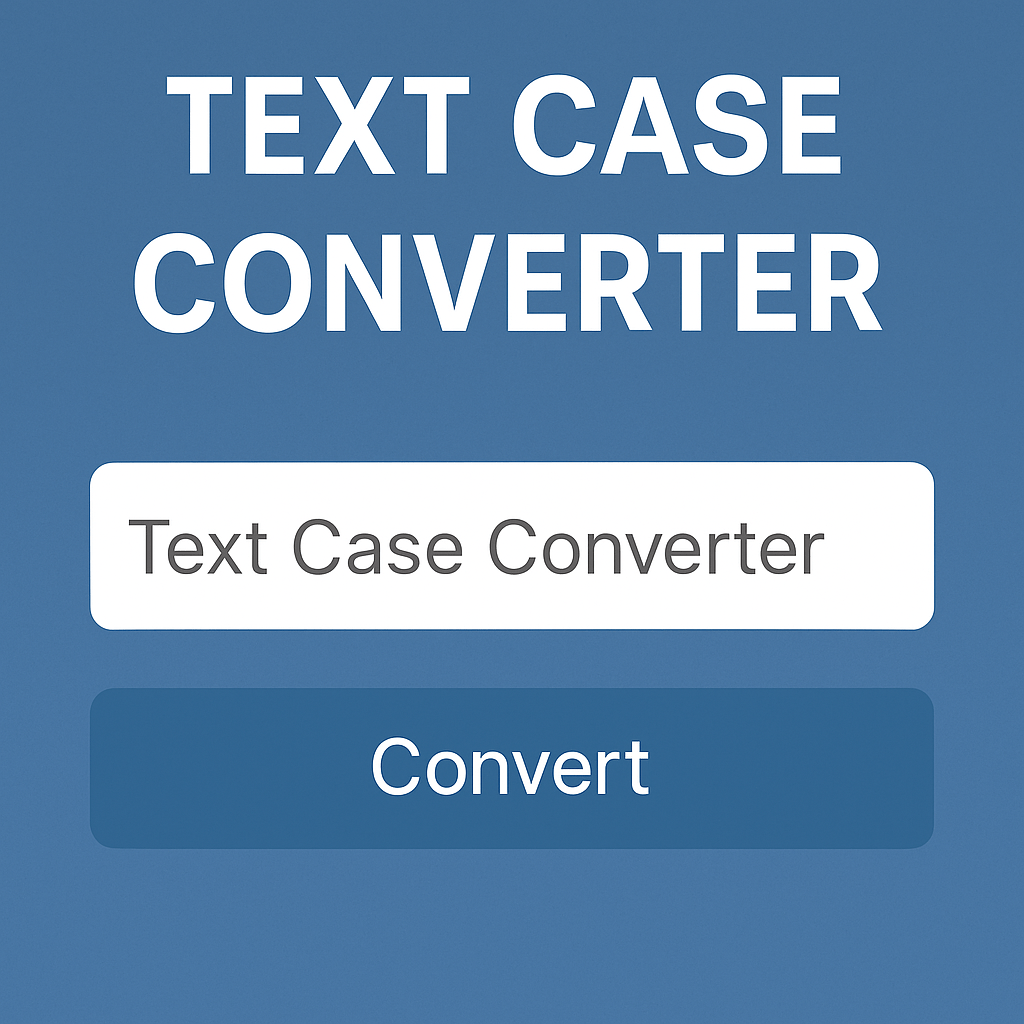 Free Online Text Case Converter Tool